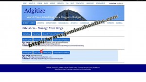 Get a code widget from adgitize